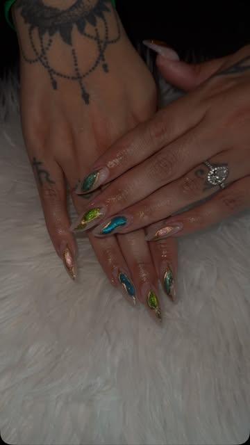 Nail set by Amby’s Beauty Bar